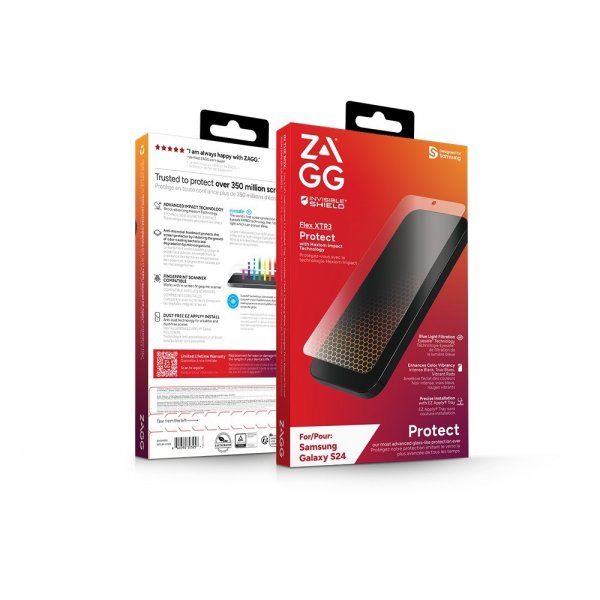 ZAGG InvisibleShield Samsung Galaxy S24 Näytönsuoja Flex XTR3