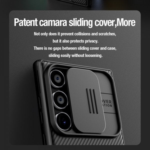 Nillkin Samsung Galaxy S24 Ultra Kuori CamShield Pro MagSafe Musta