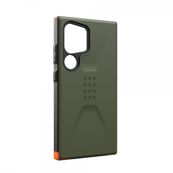 Urban Armor Gear (UAG) Samsung Galaxy S24 Ultra -suojakuori Civilian Olive Drab