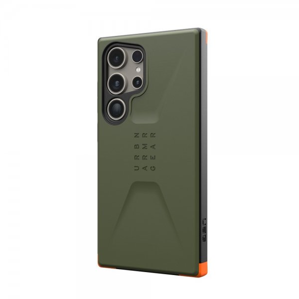 Urban Armor Gear (UAG) Samsung Galaxy S24 Ultra -suojakuori Civilian Olive Drab