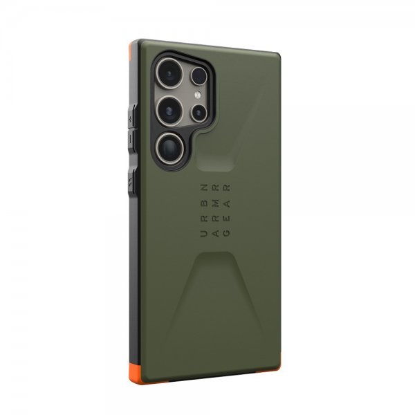 Urban Armor Gear (UAG) Samsung Galaxy S24 Ultra -suojakuori Civilian Olive Drab