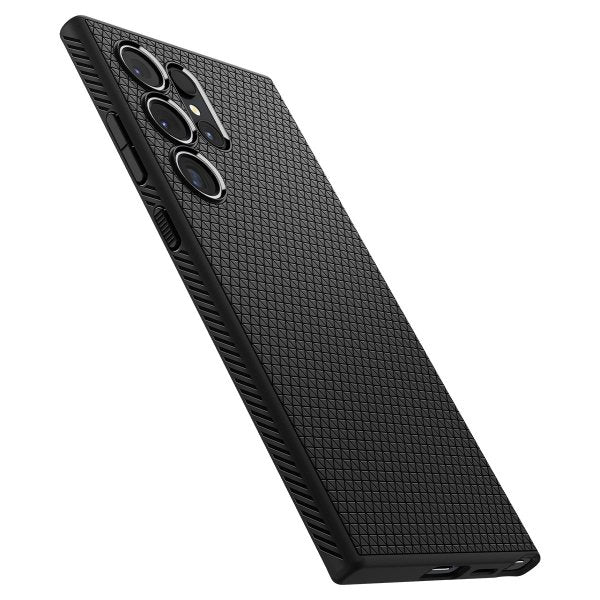 Spigen Samsung Galaxy S24 Ultra kuori Liquid Air Matte Black