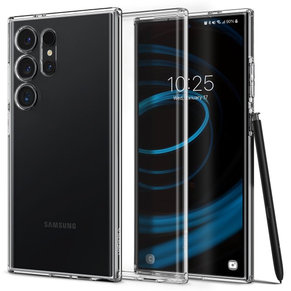 Spigen Samsung Galaxy S24 Ultra Kuori Liquid Crystal Crystal Clear
