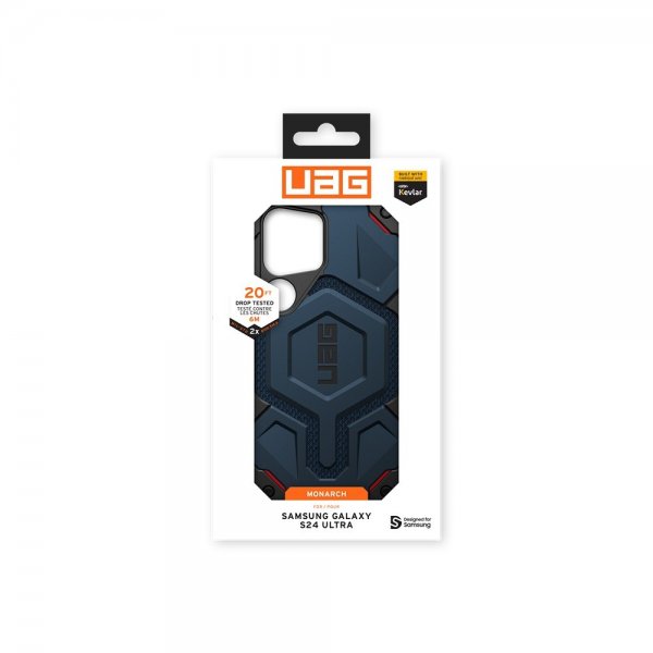 Urban Armor Gear (UAG) Samsung Galaxy S24 Ultra -suojakuori Monarch Kevlar Mallard