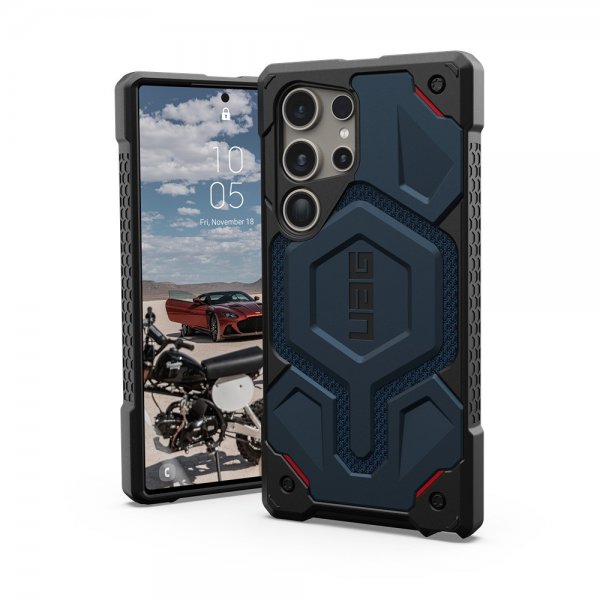 Urban Armor Gear (UAG) Samsung Galaxy S24 Ultra -suojakuori Monarch Pro Kevlar MagSafe Mallard