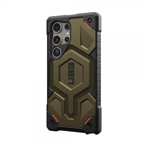 Urban Armor Gear (UAG) Samsung Galaxy S24 Ultra -suojakuori Monarch Pro MagSafe Element Green