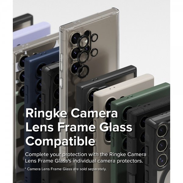 Ringke Samsung Galaxy S24 Ultra kuoret Onyx Gray