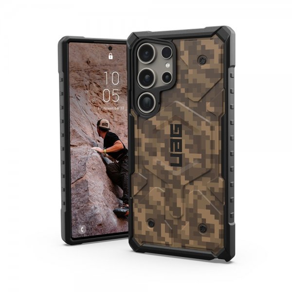 Urban Armor Gear (UAG) Samsung Galaxy S24 Ultra -suojakuori Pathfinder SE MagSafe Digi Camo Dark Earth