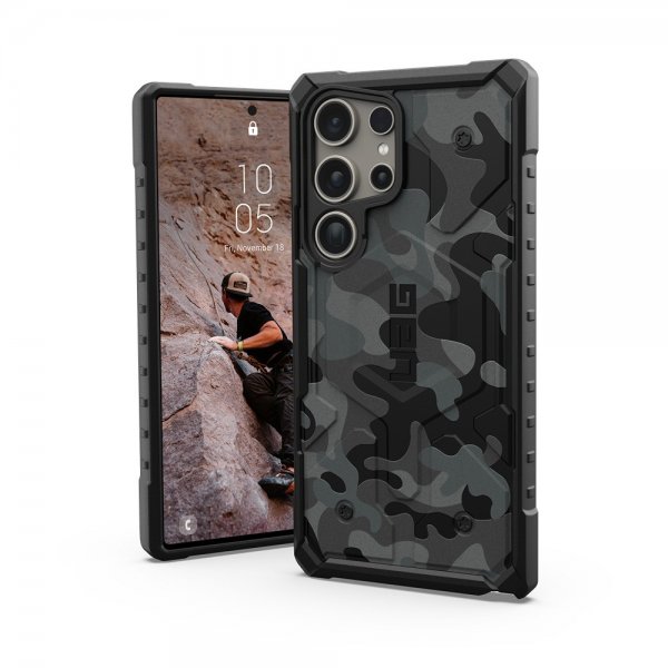 Urban Armor Gear (UAG) Samsung Galaxy S24 Ultra kuori Pathfinder SE MagSafe Midnight Camo
