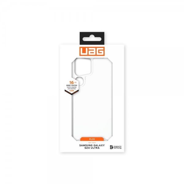 Urban Armor Gear (UAG) Samsung Galaxy S24 Ultra Plyo Ice -suojakotelo