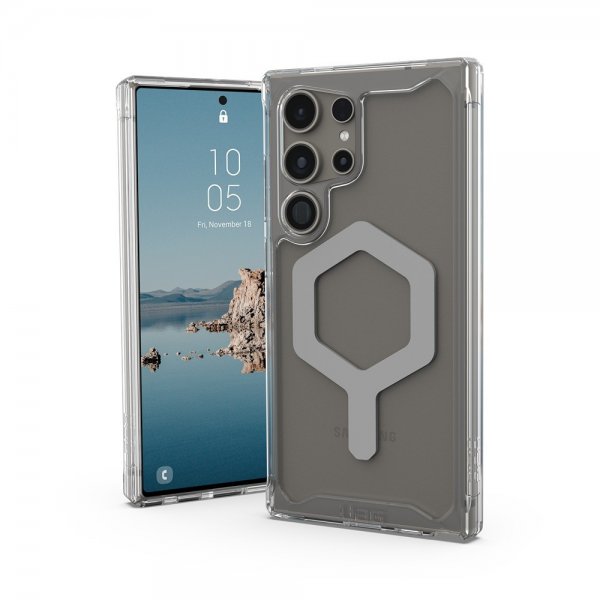 Urban Armor Gear (UAG) Samsung Galaxy S24 Ultra Plyo Pro MagSafe Suojakuori Ice Silver
