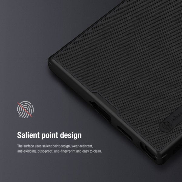 Nillkin Samsung Galaxy S24 Ultra Kuori Super Frosted Shield Pro Sininen