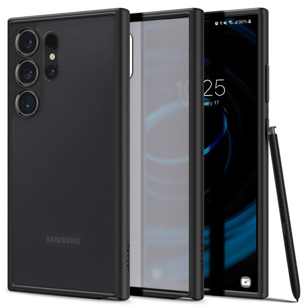 Spigen Samsung Galaxy S24 Ultra Ultra Hybrid Frost Black -kuori