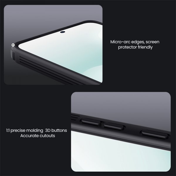 Nillkin Samsung Galaxy S25 FE Kuori CamShield Pro Musta