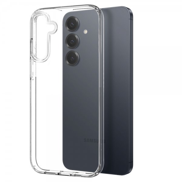 Northjo Samsung Galaxy S25 FE Kuori näytönsuojalla ja kamerasuojalla 3-in-1