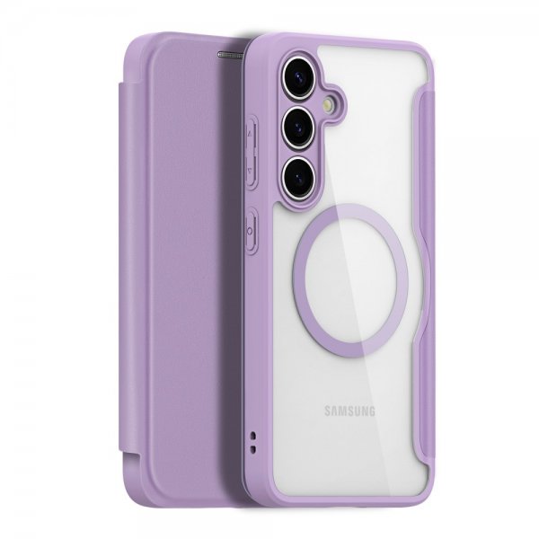 Dux Ducis Samsung Galaxy S25 -suojakotelo Skin X Pro Series MagSafe, violetti