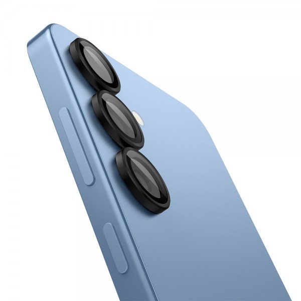 Spigen Samsung Galaxy S25 -kameran suojalasi GLAS.tR EZ Fit Optik Pro 2-pakkaus