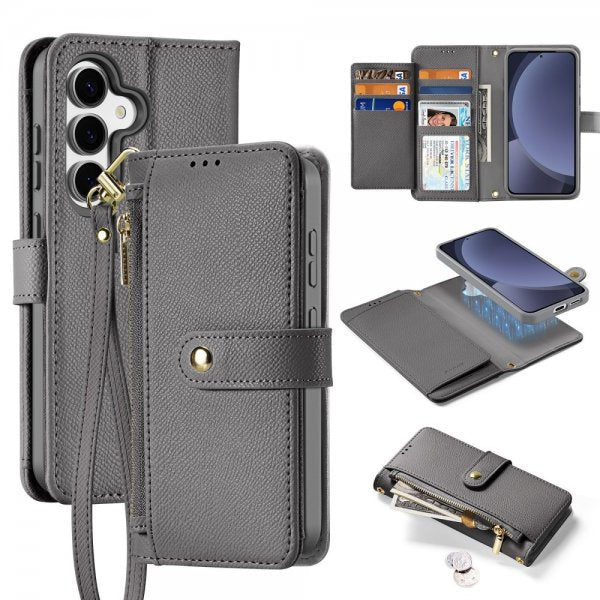 Dux Ducis Samsung Galaxy S25 Plus kotelo 2-in-1 Lawa Series MagSafe harmaa