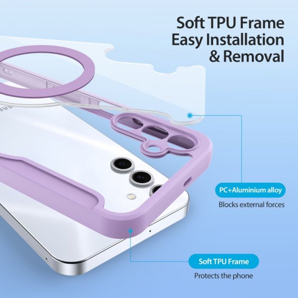 Dux Ducis Samsung Galaxy S25 Plus Kotelo Skin X Pro Series MagSafe Violetti