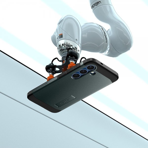 Spigen Samsung Galaxy S25 Plus Tough Armor MagFit Abyss Green -kuori