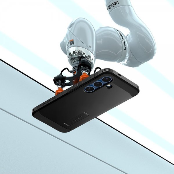 Spigen Samsung Galaxy S25 Plus Kuori Tough Armor MagFit Musta