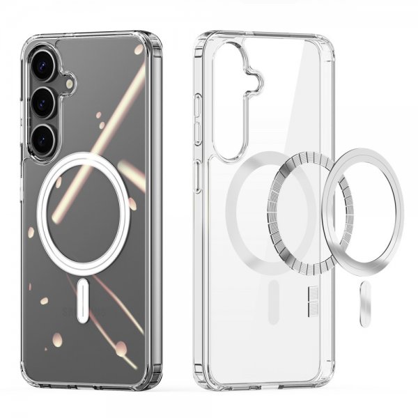 Dux Ducis Samsung Galaxy S25 Kuori Clin Series MagSafe Läpinäkyvä