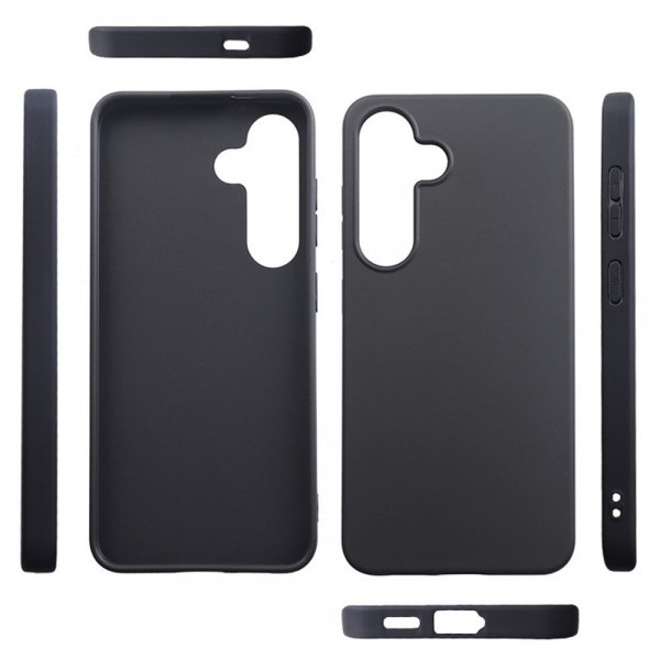 Nordic Covers Samsung Galaxy S24/Galaxy S25 Kuori Feather Series Raven Black