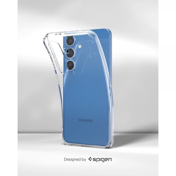 Spigen Samsung Galaxy S25 -kuori Liquid Crystal Crystal Clear