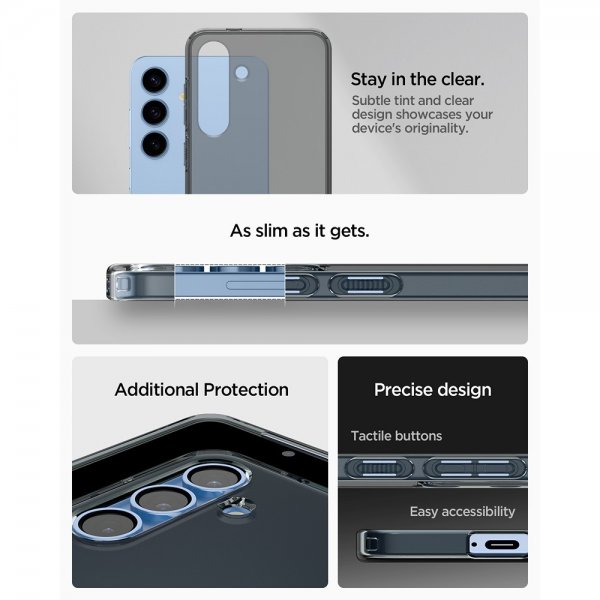 Spigen Samsung Galaxy S25 Kotelo Liquid Crystal Space Crystal