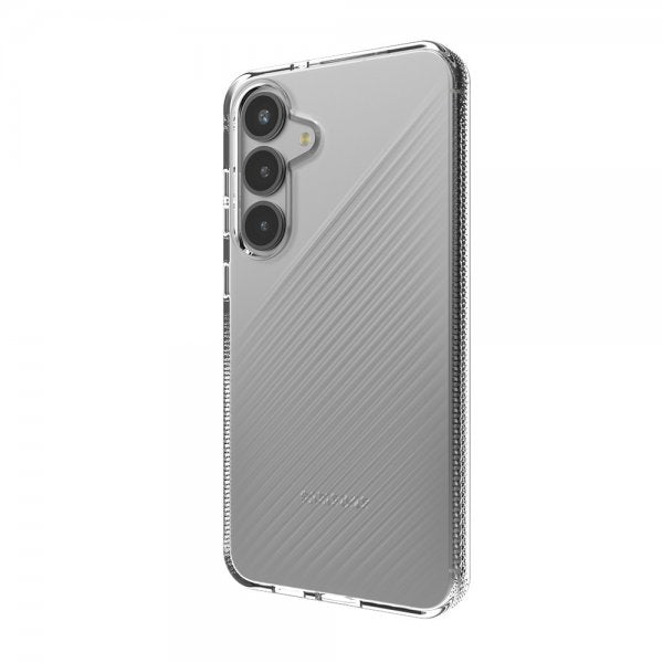 ZAGG Samsung Galaxy S25 -kuori Luxe, läpinäkyvä