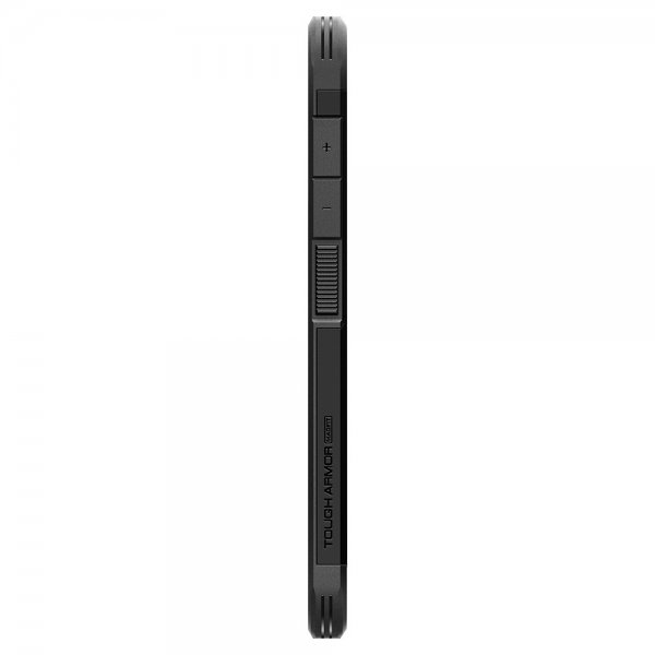 Spigen Samsung Galaxy S25 -kuori Tough Armor MagFit, musta