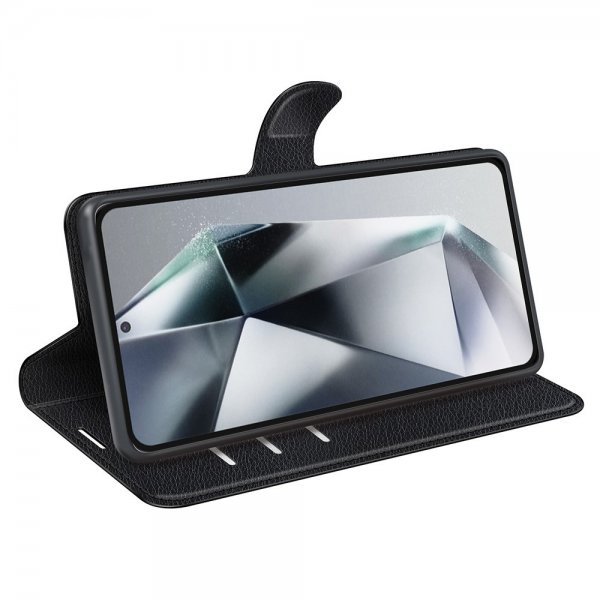 Samsung Galaxy S25 Ultra Litsi Musta kuori