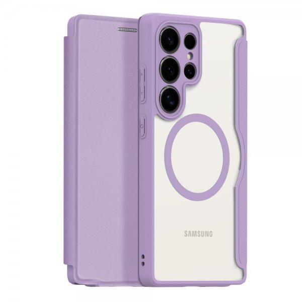 Dux Ducis Samsung Galaxy S25 Ultra Kotelo Skin X Pro Series MagSafe Violetti