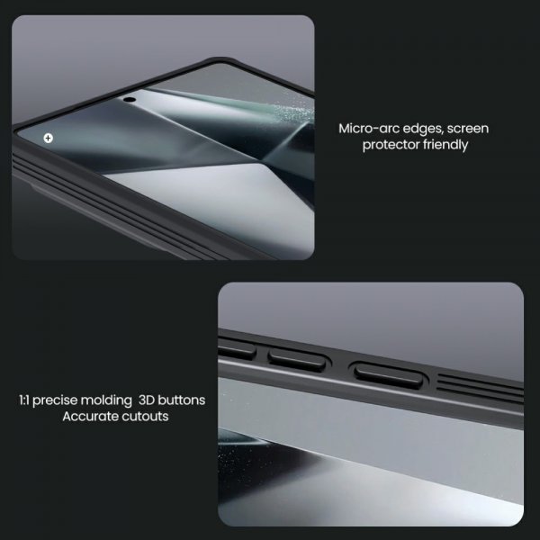Nillkin Samsung Galaxy S25 Ultra Kuori CamShield Pro MagSafe Musta