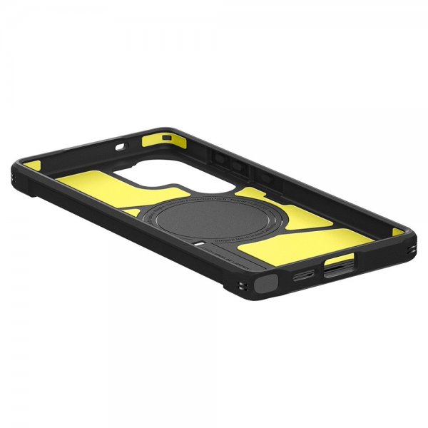 Spigen Samsung Galaxy S25 Ultra Kuori Tough Armor MagFit Musta