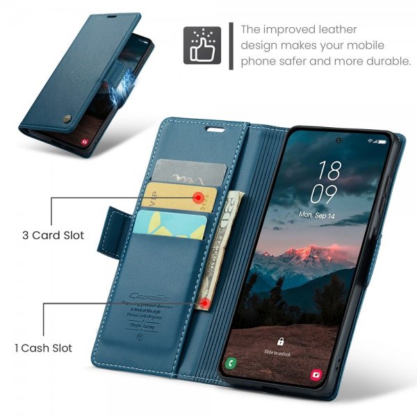 CaseMe Samsung Galaxy S26 Kotelo 023 Sarja Sininen