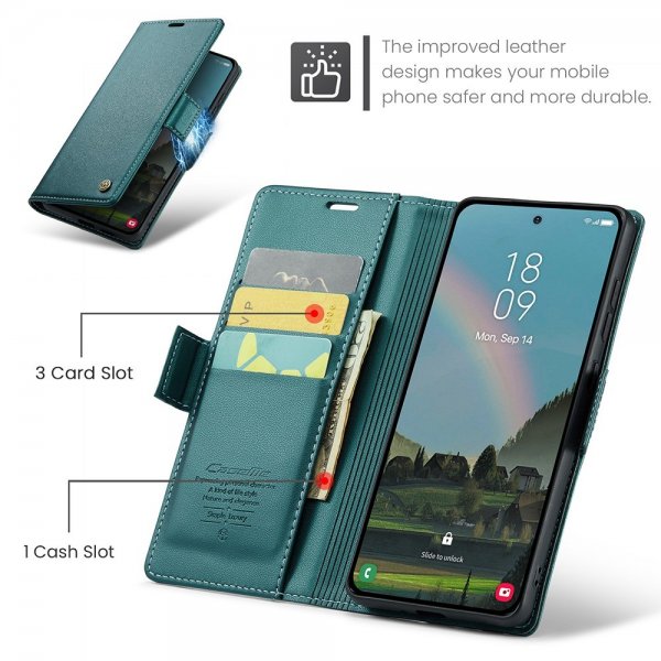 CaseMe Samsung Galaxy S26 -kotelo 023 Series Vihreä
