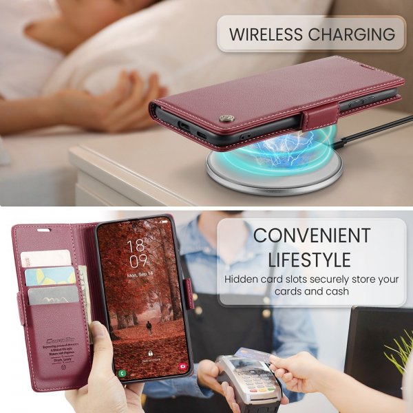 CaseMe Samsung Galaxy S26 -suojakotelo 023 Series punainen