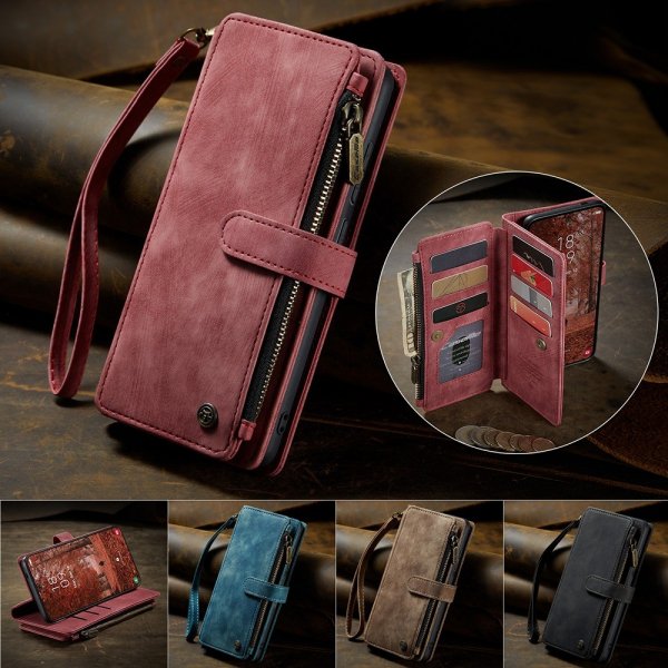 CaseMe Samsung Galaxy S26 Plus -suojakotelo C30-sarja, punainen