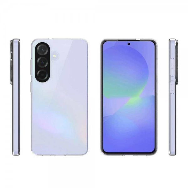 Nordic Covers Samsung Galaxy S26 -kuoret, Feather Series, läpinäkyvä