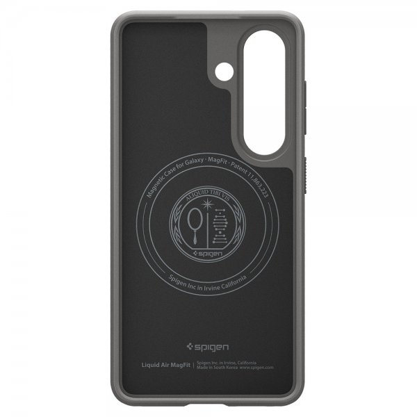 Spigen Samsung Galaxy S26 Kuori Liquid Air MagFit Marble Gray