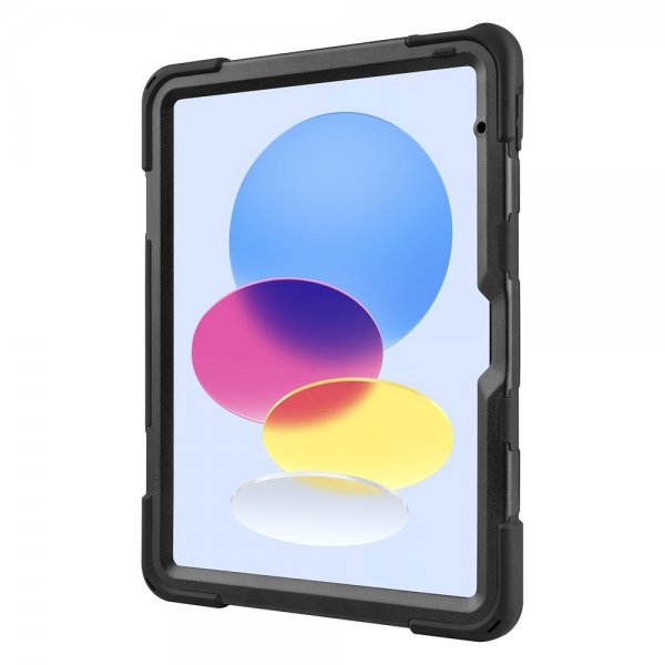 Kiinteä Samsung Galaxy Tab A11 -suojakotelo, kestävä, musta