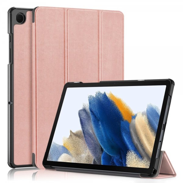 Samsung Galaxy Tab A9 Plus Suojakotelo Kolmiosainen Ruusukulta