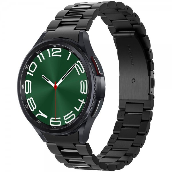 Spigen Samsung Galaxy Watch 6 Classic 47mm ranneke Modern Fit 316L musta