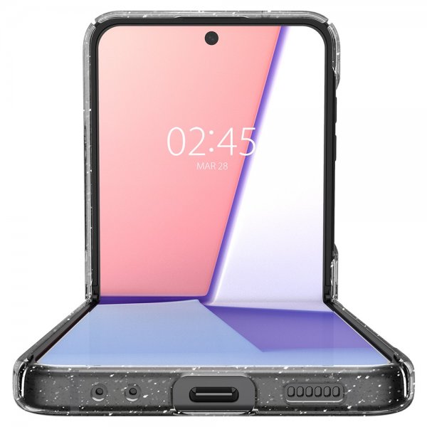 Spigen Samsung Galaxy Z Flip 4 Air Skin Glitter Crystal Quartz -kuori