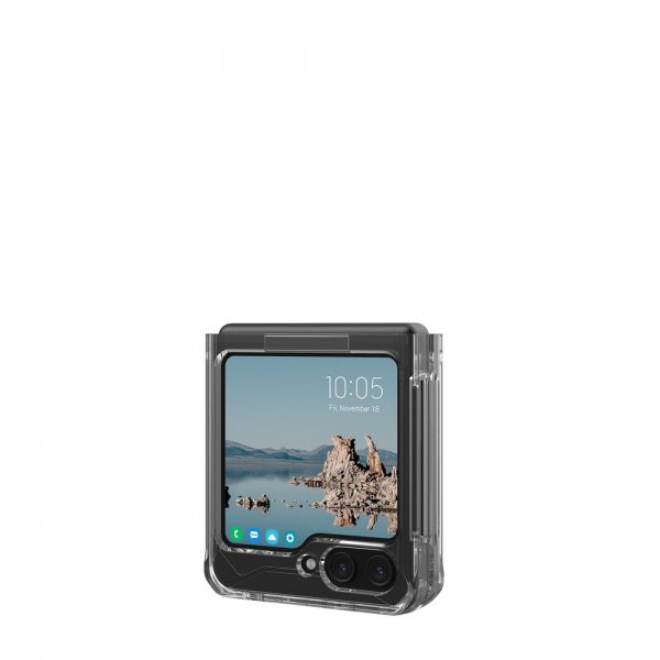Urban Armor Gear (UAG) Samsung Galaxy Z Flip 5 Suojakuori Plyo Pro MagSafe Ice/Silver