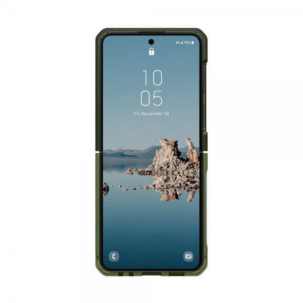 Urban Armor Gear (UAG) Samsung Galaxy Z Flip 5 Kuori Plyo Pro MagSafe Olive/Space Grey