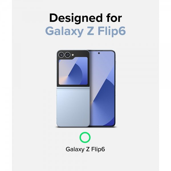 Ringke Samsung Galaxy Z Flip 6/Flip 7 FE Kuori Fusion Magnetic Läpinäkyvä
