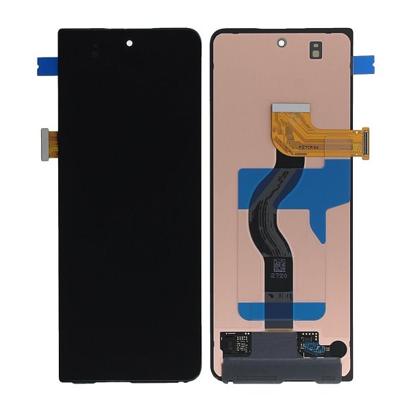 Samsung Z Fold 4 Ulkoinen LCD-näyttö Alkuperäinen - Musta