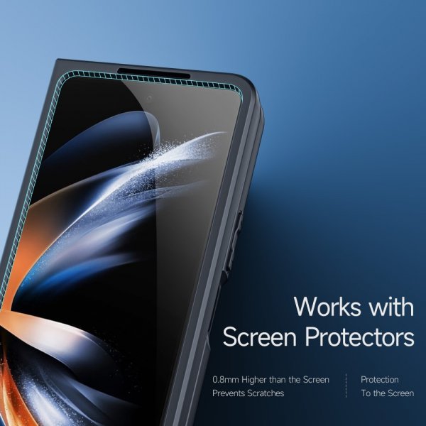 Dux Ducis Samsung Galaxy Z Fold 5 -kuori Aimo Series Musta
